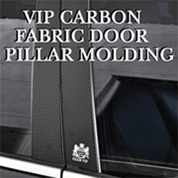 [ KIA Sorento R auto parts ] Carbon Fabric Door Pillar Molding